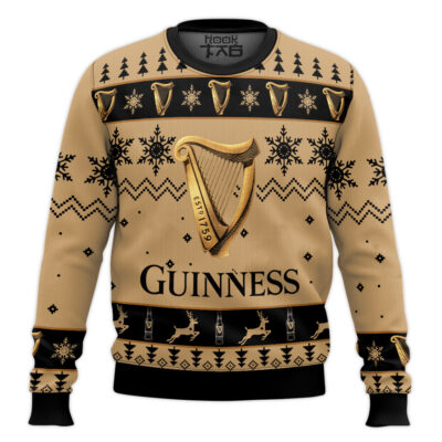 Guinness Beer - Custom Name Ugly Christmas Sweater