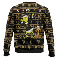 Hooktab Guinness Beer Grinch Ugly Christmas Sweater