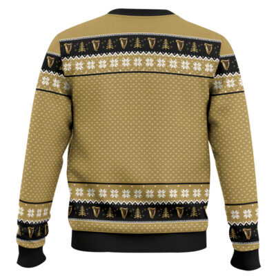 Hooktab Guinness Beer Magic Black Water Ugly Christmas Sweater
