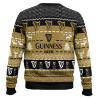 Hooktab Guinness Beer Ugly Christmas Sweater