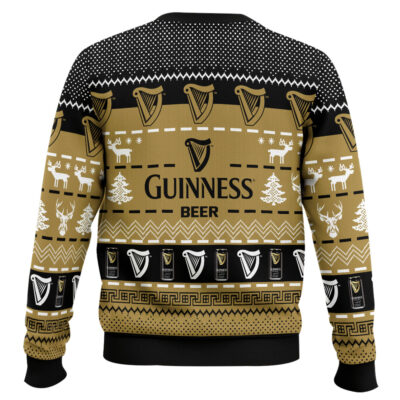 Hooktab Guinness Beer Ugly Christmas Sweater