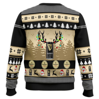 Hooktab Guinness Drinker Bells Ugly Christmas Sweater