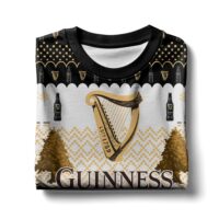 Hooktab Guinness Irish Stout Beer Ugly Christmas Sweater