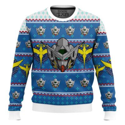 Gundam Helmet Ugly Christmas Sweater