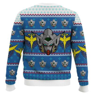 Hooktab Gundam Helmet Ugly Christmas Sweater