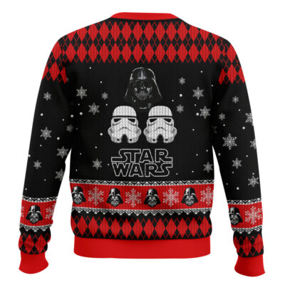 Hooktab Halloween Darth Vader Star Wars Ugly Christmas Sweater