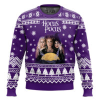 Hooktab Halloween Hocus Pocus Ugly Christmas Sweater