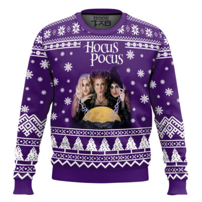 Halloween Hocus Pocus Ugly Christmas Sweater