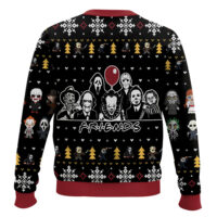 Hooktab Halloween Horror Night Slasher Collection Ugly Christmas Sweater