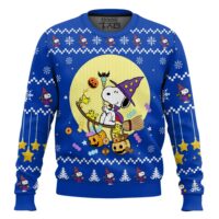Hooktab Halloween The Charlie Brown and Snoopy Show Ugly Christmas Sweater
