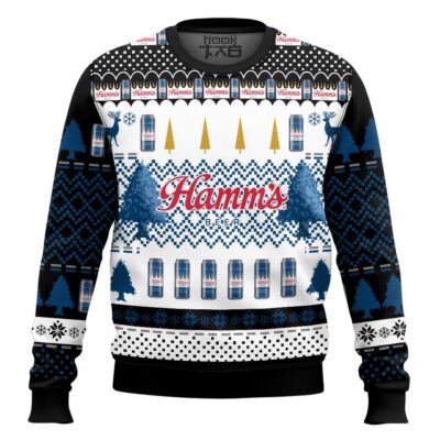Hamm’s Beer Ugly Christmas Sweater