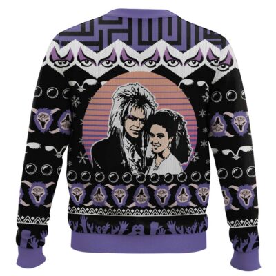 Hooktab Happy Ending Labyrinth 1986 Ugly Christmas Sweater