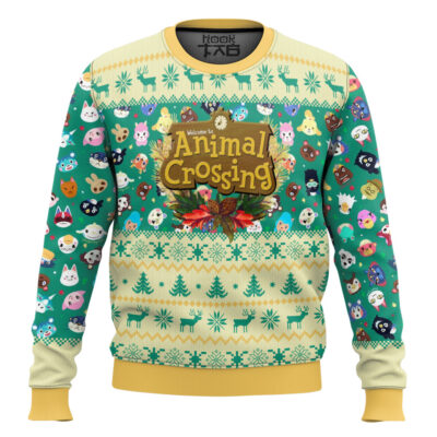 Happy Villagers Animal Crossing Ugly Christmas Sweater