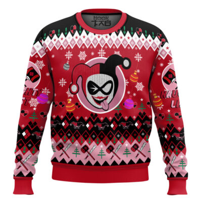 Harley Quinn Hey Christmas Puddin! Ugly Christmas Sweater