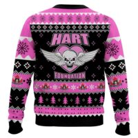 Hooktab Hart Foundation Duo WWE Ugly Christmas Sweater