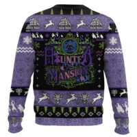 Hooktab Haunted Mansion Ugly Christmas Sweater