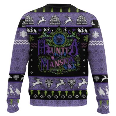 Hooktab Haunted Mansion Ugly Christmas Sweater