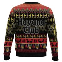 Hooktab Havana Club Rum Ugly Christmas Sweater