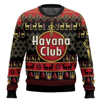 Havana Club Rum Ugly Christmas Sweater