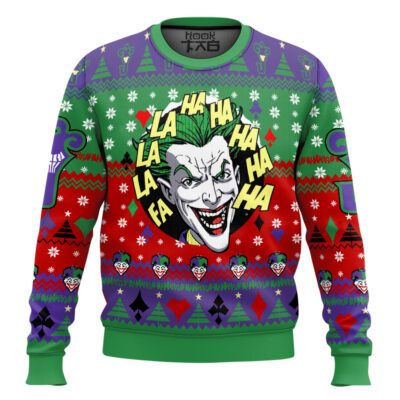 Have A Jolly Joker Ugly Christmas Sweater