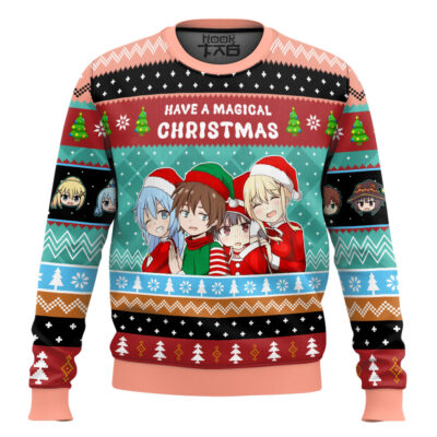 Have A Magical Christmas Konosuba Ugly Christmas Sweater
