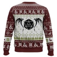 Hooktab Have Yourself A Merry Little Crit-mas Dungeons & Dragons Ugly Christmas Sweater