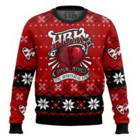 Hooktab HBK The Heartbreak Kid Shawn Michaels WWE Ugly Christmas Sweater