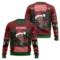 Hooktab He Know When You Are Sleeping Freddy Krueger Ugly Christmas Sweater