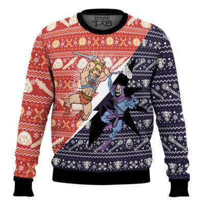 He-man Vs. Skeletor Masters Of The Universe Ugly Christmas Sweater