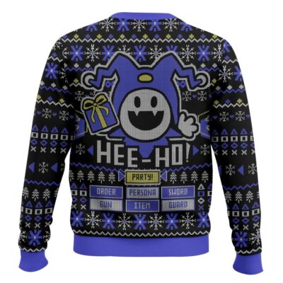 Hooktab Hee Ho Jack Frost Ugly Christmas Sweater