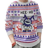 Hooktab Hee-ho Shin Megami Tensei Jack Frost Ugly Christmas Sweater