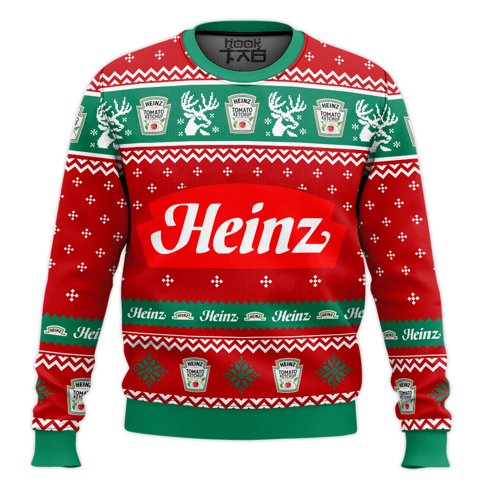 Hooktab Heinz Ugly Christmas Sweater Hooktab Heinz Ugly Christmas Sweater