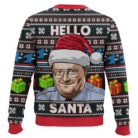 Hooktab Hello Santa Frank Reynolds Ugly Christmas Sweater