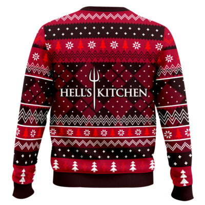 Hooktab Hell’s Kitchen Ugly Christmas Sweater