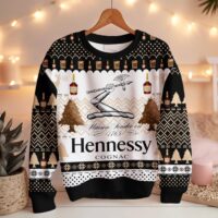 Hooktab Hennessy Very Special Cognac Ugly Christmas Sweater