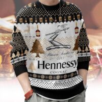 Hooktab Hennessy Very Special Cognac Ugly Christmas Sweater