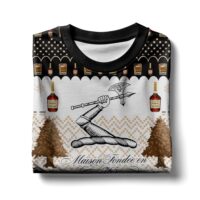 Hooktab Hennessy Very Special Cognac Ugly Christmas Sweater