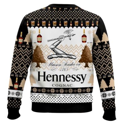 Hooktab Hennessy Very Special Cognac Ugly Christmas Sweater