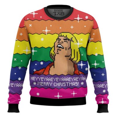 Heyyeya He-man Ugly Christmas Sweater