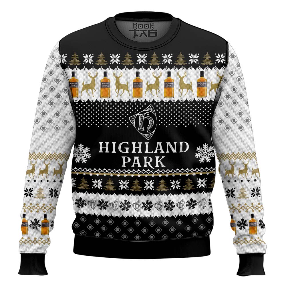 Hooktab Highland Park Ugly Christmas Sweater Hooktab Highland Park Ugly Christmas Sweater