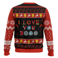 Hooktab Ho Ho Ho Iron Man Ugly Christmas Sweater