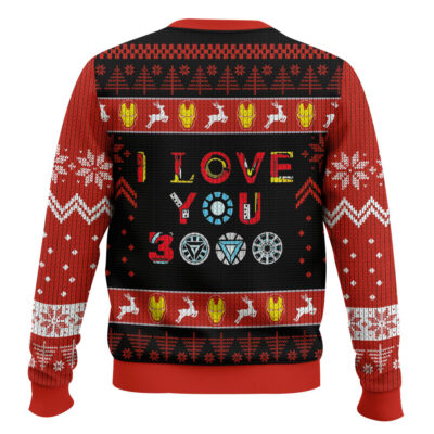 Hooktab Ho Ho Ho Iron Man Ugly Christmas Sweater