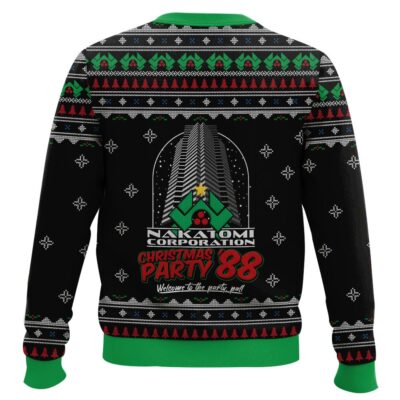 Hooktab Ho Ho Ho Machine Gun Die Hard Ugly Christmas Sweater