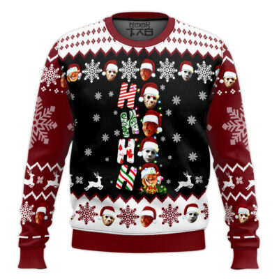 Ho Ho Horror Ugly Christmas Sweater