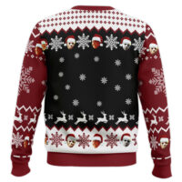 Hooktab Ho Ho Horror Ugly Christmas Sweater