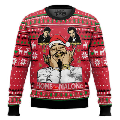 Home Malone Post Malones Ugly Christmas Sweater