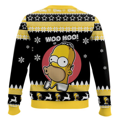 Hooktab Homer Rock And Roll The Simpsons Ugly Christmas Sweater