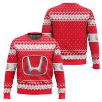 Hooktab Honda Ugly Christmas Sweater