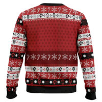 Hooktab Horror Guys Slashin Through The Snow Ugly Christmas Sweater