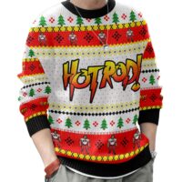 Hooktab Hot Rop Roddy Piper WWE Ugly Christmas Sweater